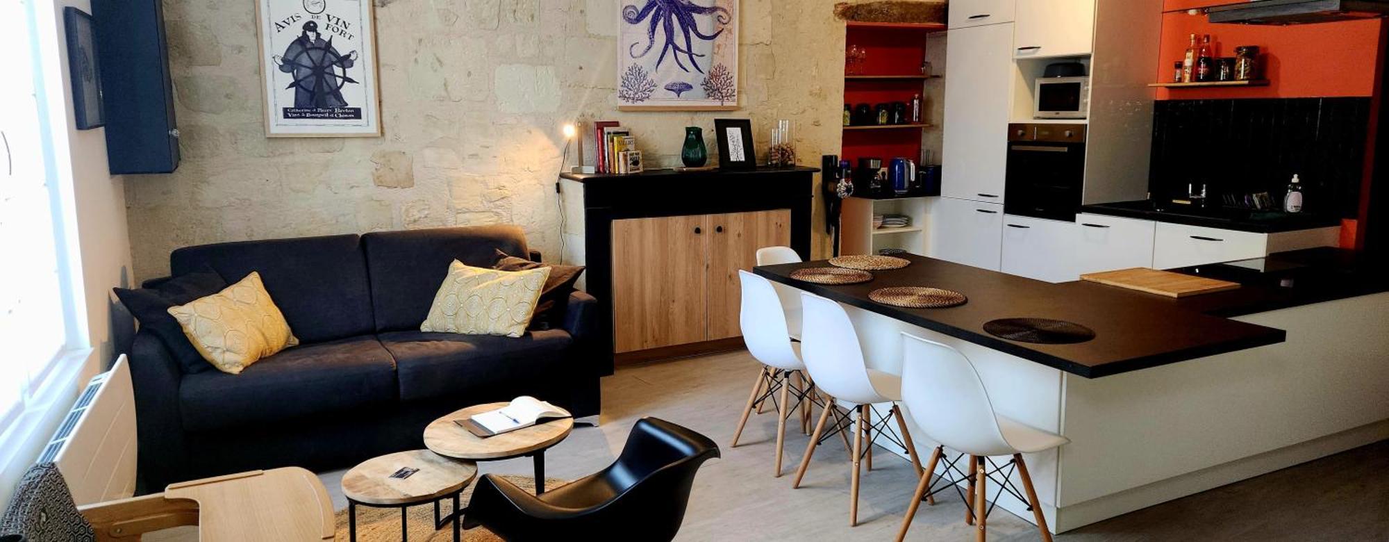 F2 Au Coeur De Langeais. Apartment Luaran gambar